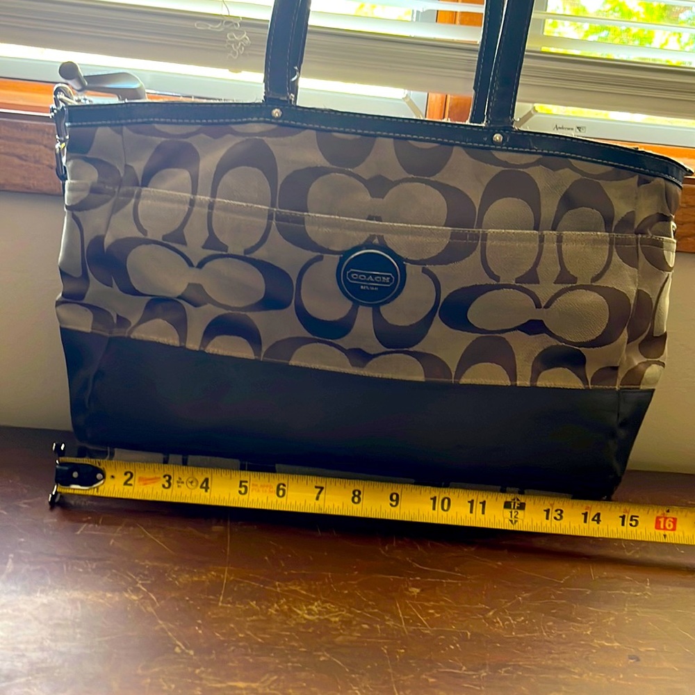 Large Coach Diaper Bag/Tote